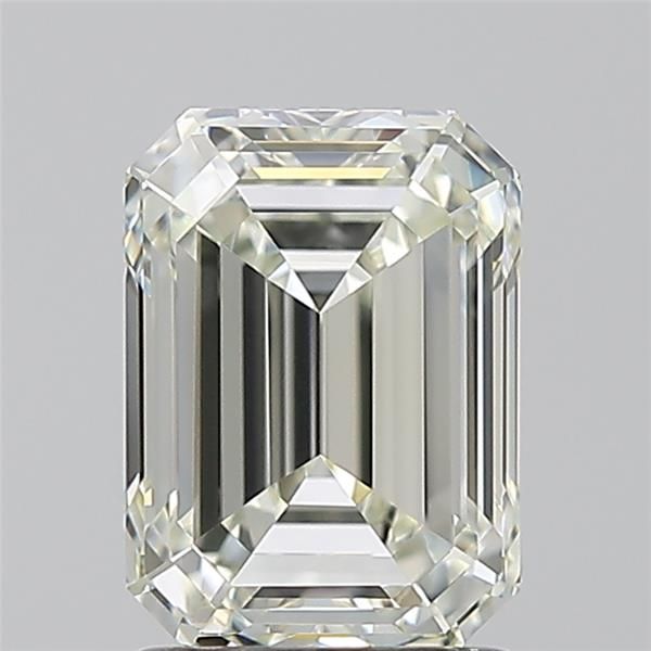 1.7ct Emerald L VVS1 Natural Diamond