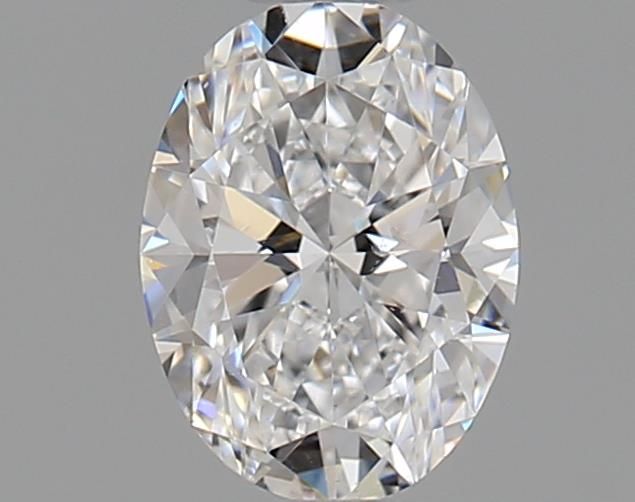0.61ct Oval D SI1 Natural Diamond