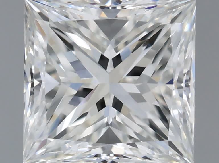 0.71ct Princess G VVS2 Natural Diamond