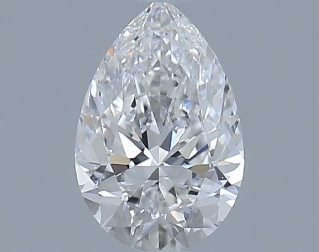 0.58ct Pear D VVS1 Natural Diamond