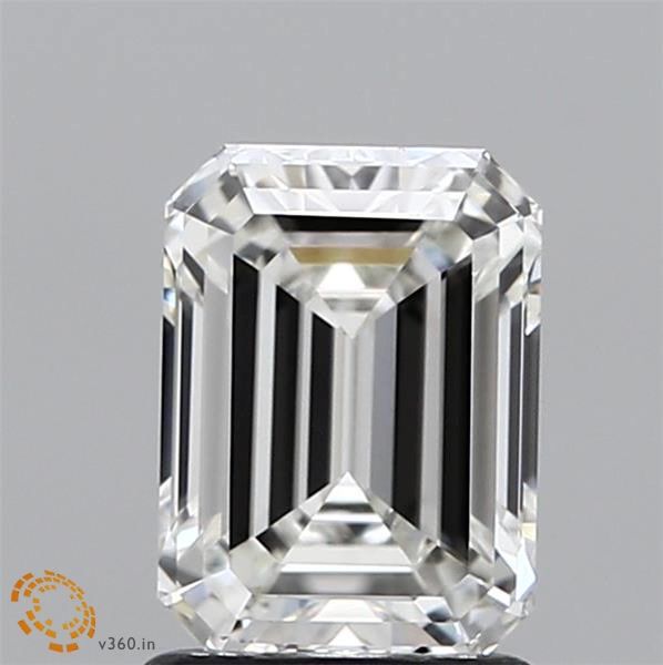 1.51ct Emerald H VVS2 Natural Diamond