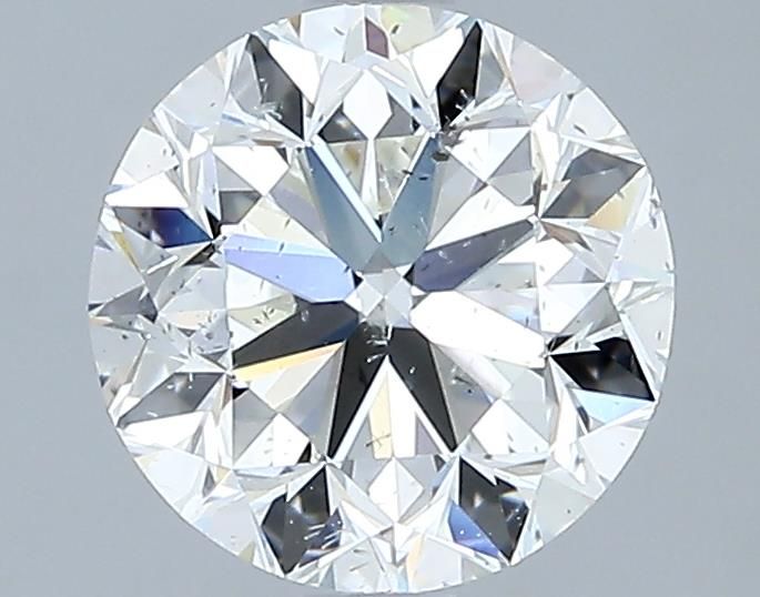 2ct Round H SI2 Natural Diamond