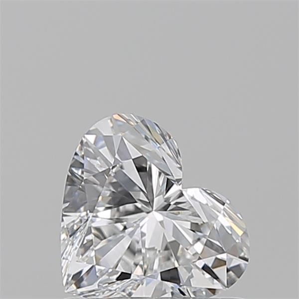 0.78ct Heart D VVS1 Natural Diamond