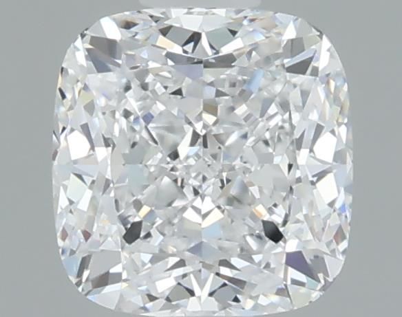 0.61ct Cushion D VVS2 Natural Diamond