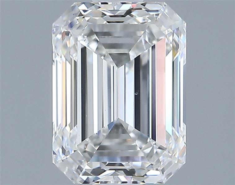2.03ct Emerald F VS2 Natural Diamond