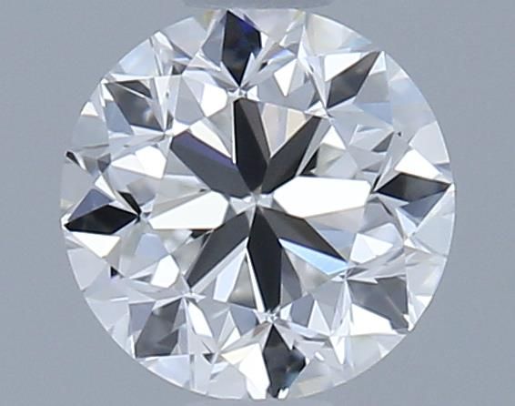 0.9ct Round F VVS2 Natural Diamond