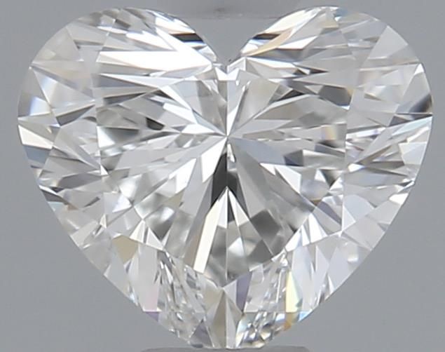 0.52ct Heart F VS1 Natural Diamond