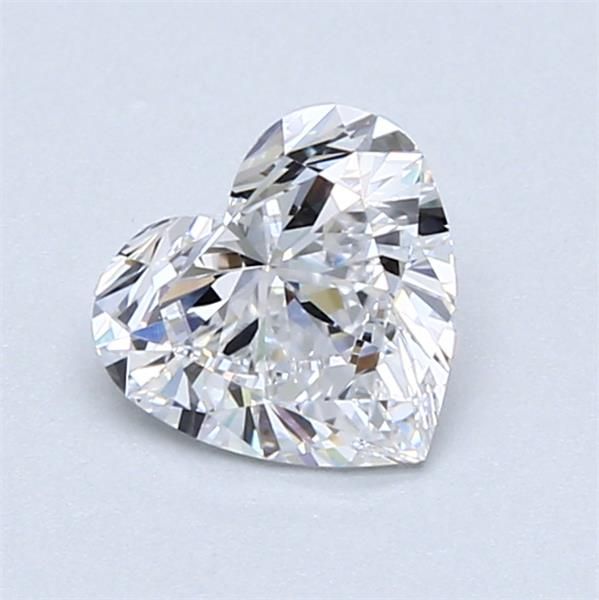 0.9ct Heart D IF Natural Diamond