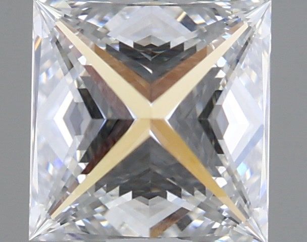 0.58ct Princess F VVS1 Natural Diamond