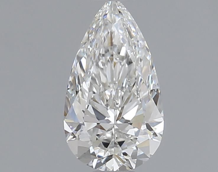 0.54ct Pear F VVS2 Natural Diamond