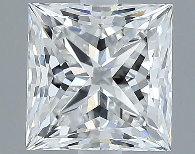 0.7ct Princess E VVS2 Natural Diamond