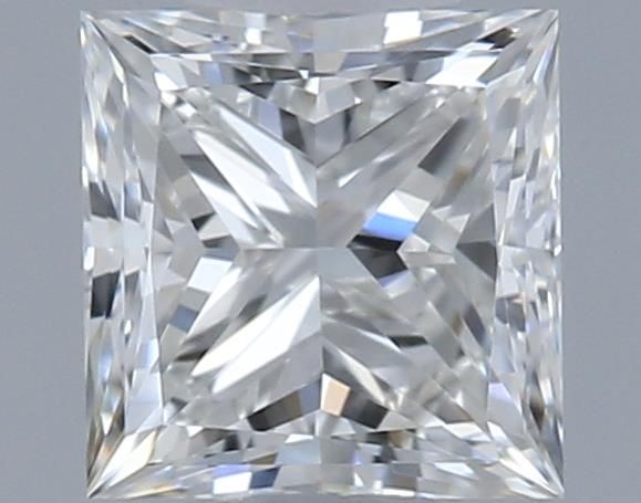 0.52ct Princess G VVS2 Natural Diamond