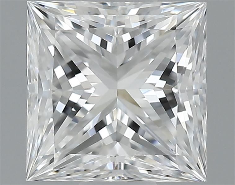 0.7ct Princess E VVS2 Natural Diamond