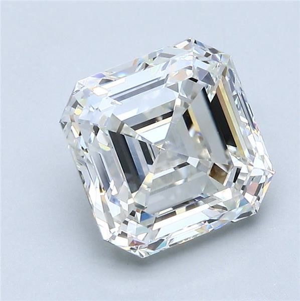 3.01ct Asscher H VVS1 Natural Diamond