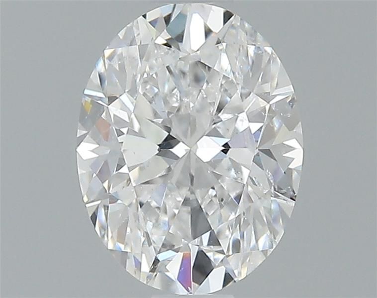 0.9ct Oval D SI2 Natural Diamond