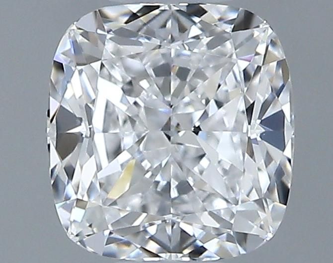 0.57ct Cushion D VVS2 Natural Diamond