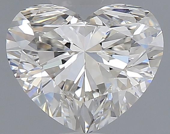 0.7ct Heart J VVS1 Natural Diamond