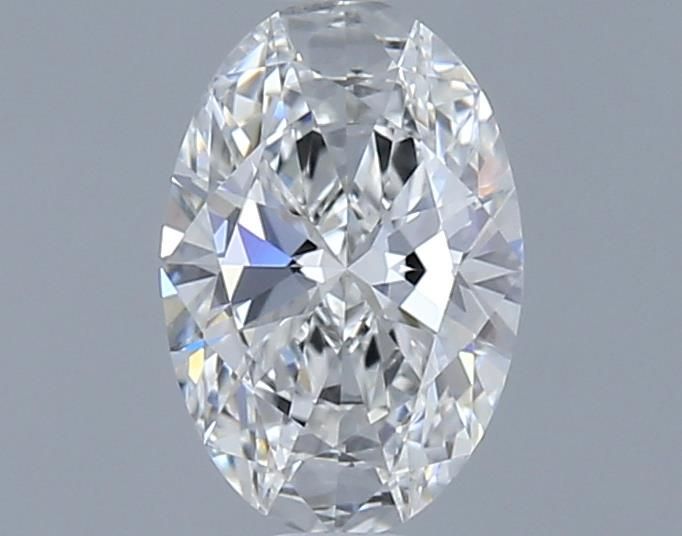0.7ct Oval F VVS2 Natural Diamond