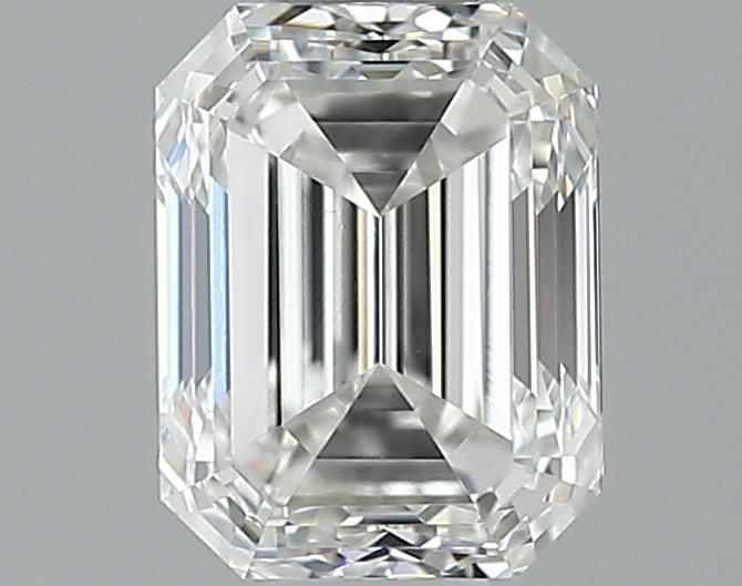 0.7ct Emerald I VVS2 Natural Diamond