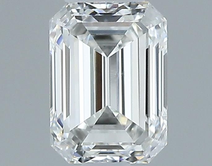 0.51ct Emerald F VVS1 Natural Diamond