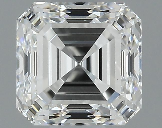 0.66ct Asscher F VS2 Natural Diamond