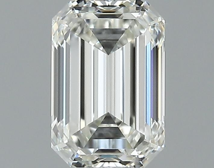 0.9ct Emerald J IF Natural Diamond
