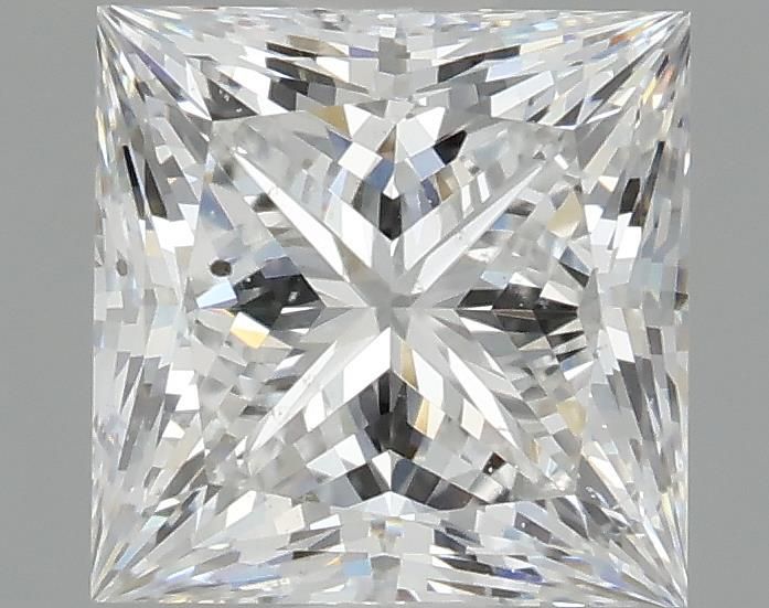 1ct Princess D SI2 Natural Diamond