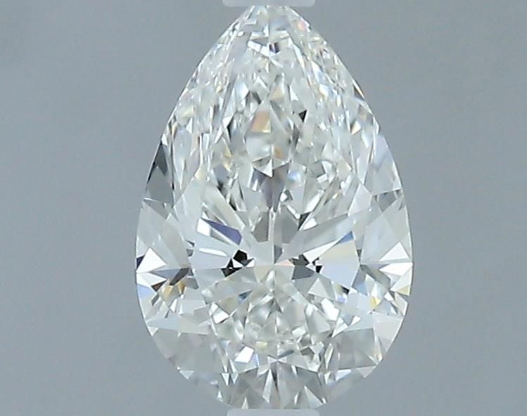 0.63ct Pear H IF Natural Diamond