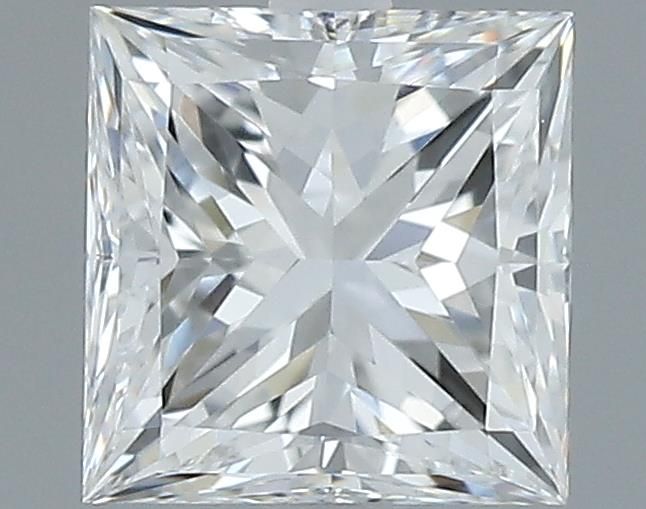 0.7ct Princess F VVS1 Natural Diamond