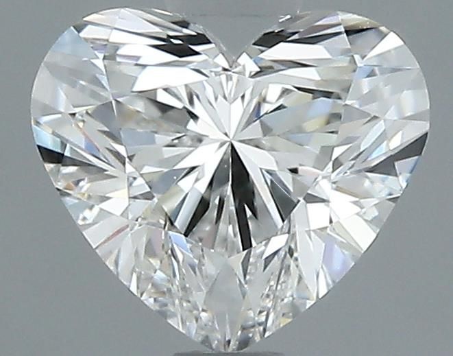 0.72ct Heart F VS1 Natural Diamond