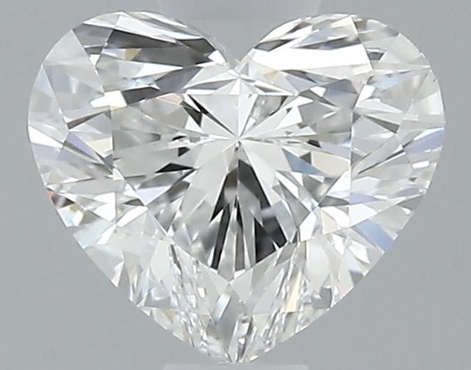 0.53ct Heart F VS1 Natural Diamond