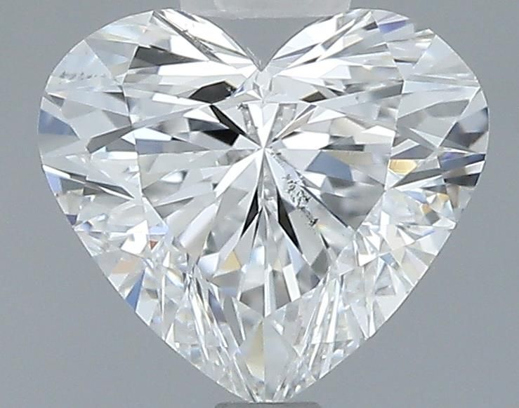 0.61ct Heart E SI1 Natural Diamond