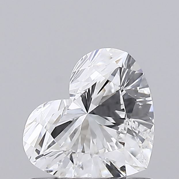 0.73ct Heart F SI1 Natural Diamond