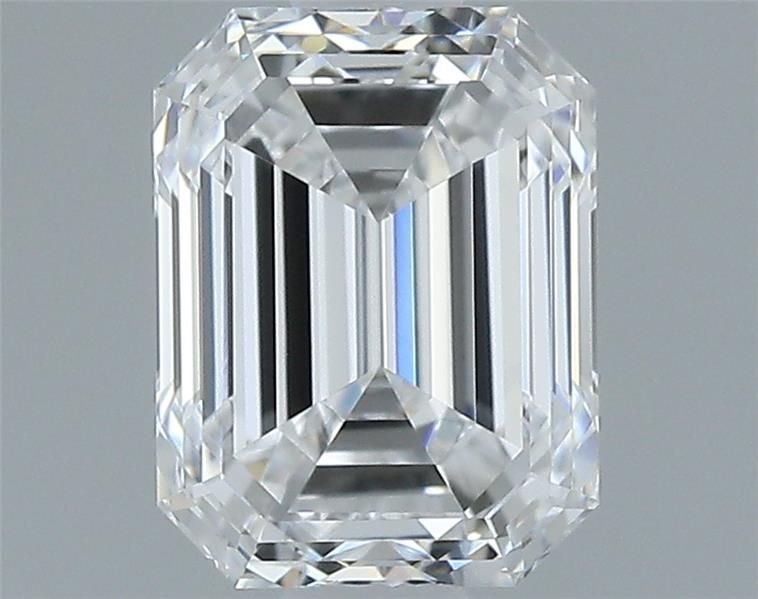1ct Emerald D VVS2 Natural Diamond