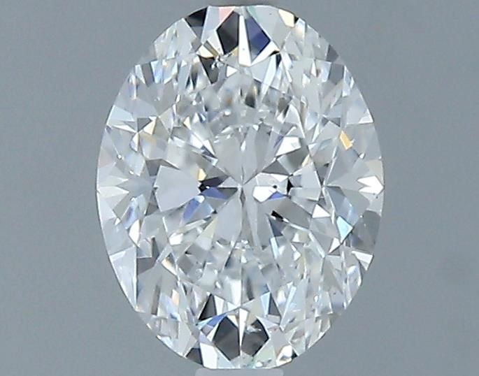 0.9ct Oval D SI1 Natural Diamond