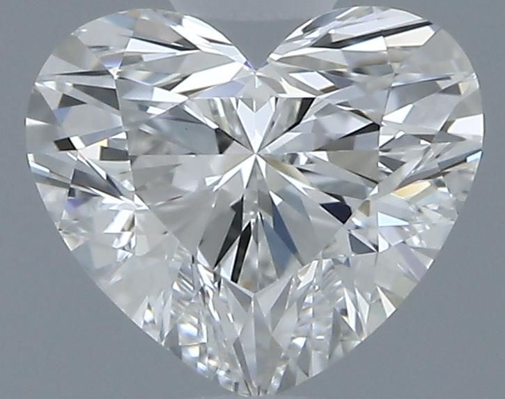 0.54ct Heart F VVS2 Natural Diamond