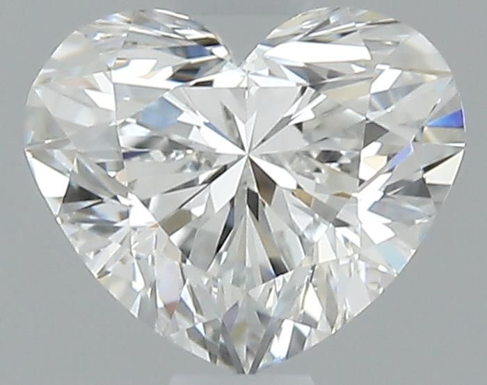 0.9ct Heart F IF Natural Diamond