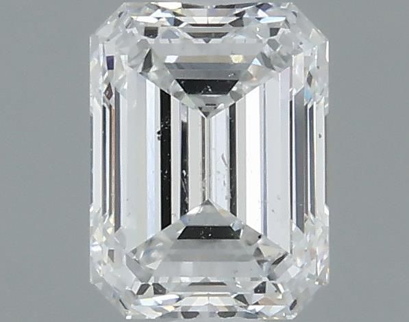 0.7ct Emerald D SI1 Natural Diamond