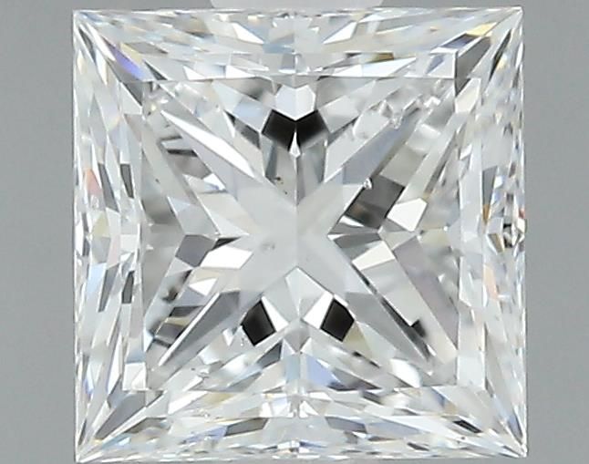 1.7ct Princess D SI2 Natural Diamond