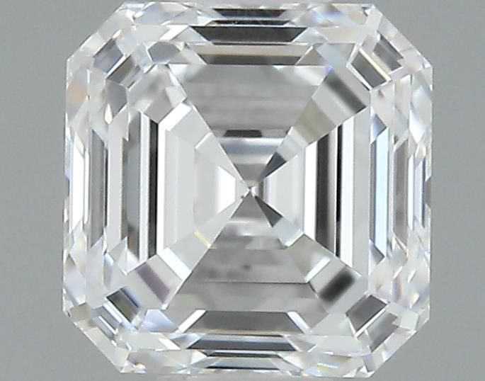 1ct Asscher D VVS1 Natural Diamond