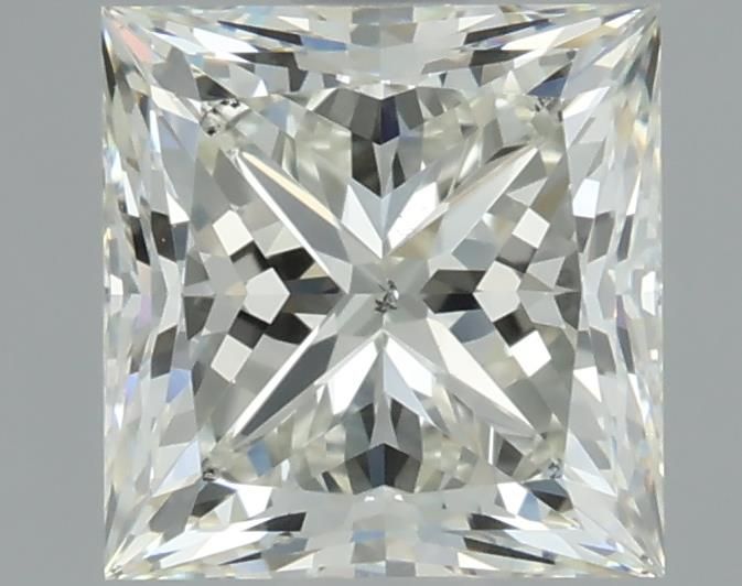 0.91ct Princess K SI1 Natural Diamond