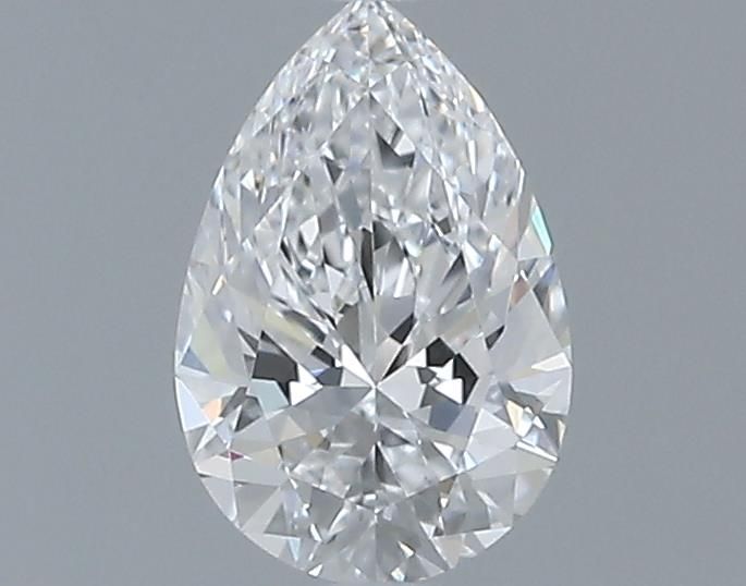 0.63ct Pear D VVS2 Natural Diamond