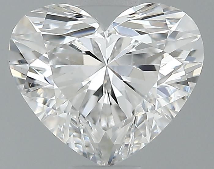 0.7ct Heart E VS2 Natural Diamond