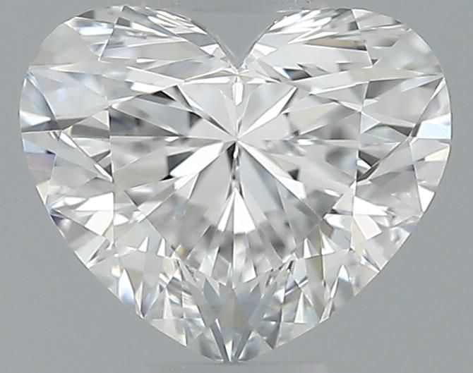 0.52ct Heart E VVS1 Natural Diamond