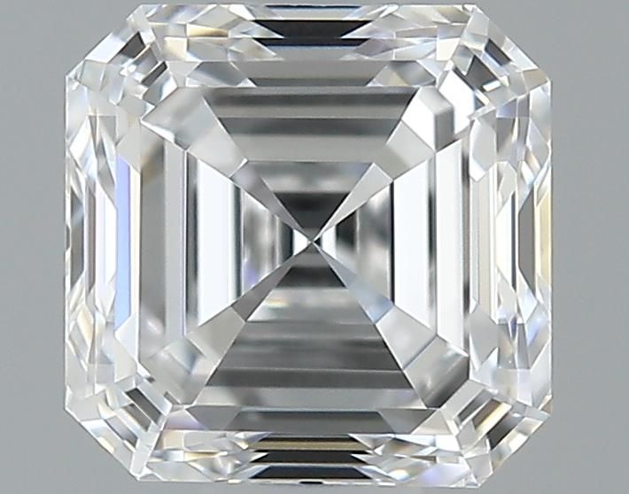 1ct Asscher D VVS1 Natural Diamond