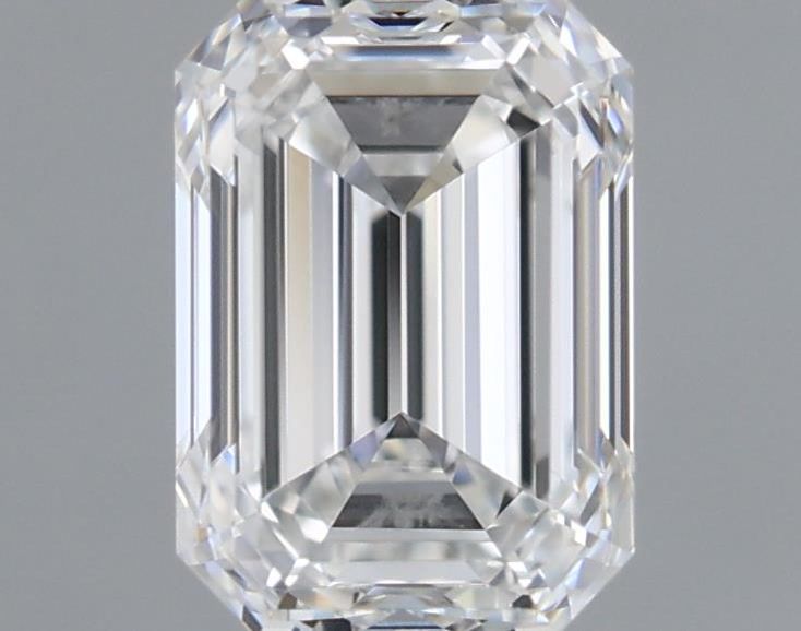 0.81ct Emerald F VVS2 Natural Diamond