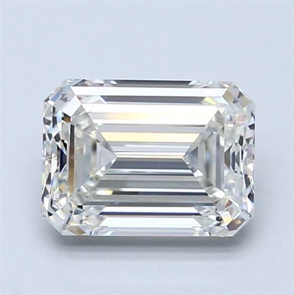 2ct Emerald I SI1 Natural Diamond
