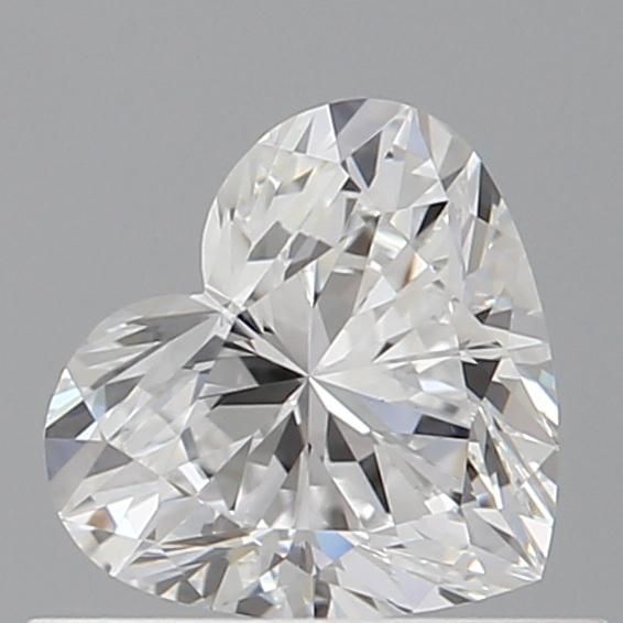 0.54ct Heart D VS1 Natural Diamond