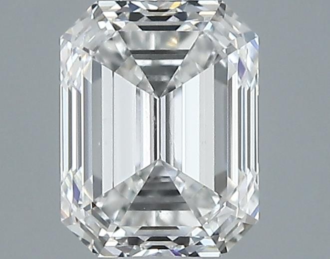 0.8ct Emerald F VS2 Natural Diamond