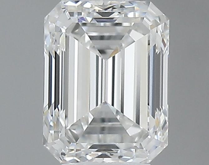 0.51ct Emerald F VVS1 Natural Diamond